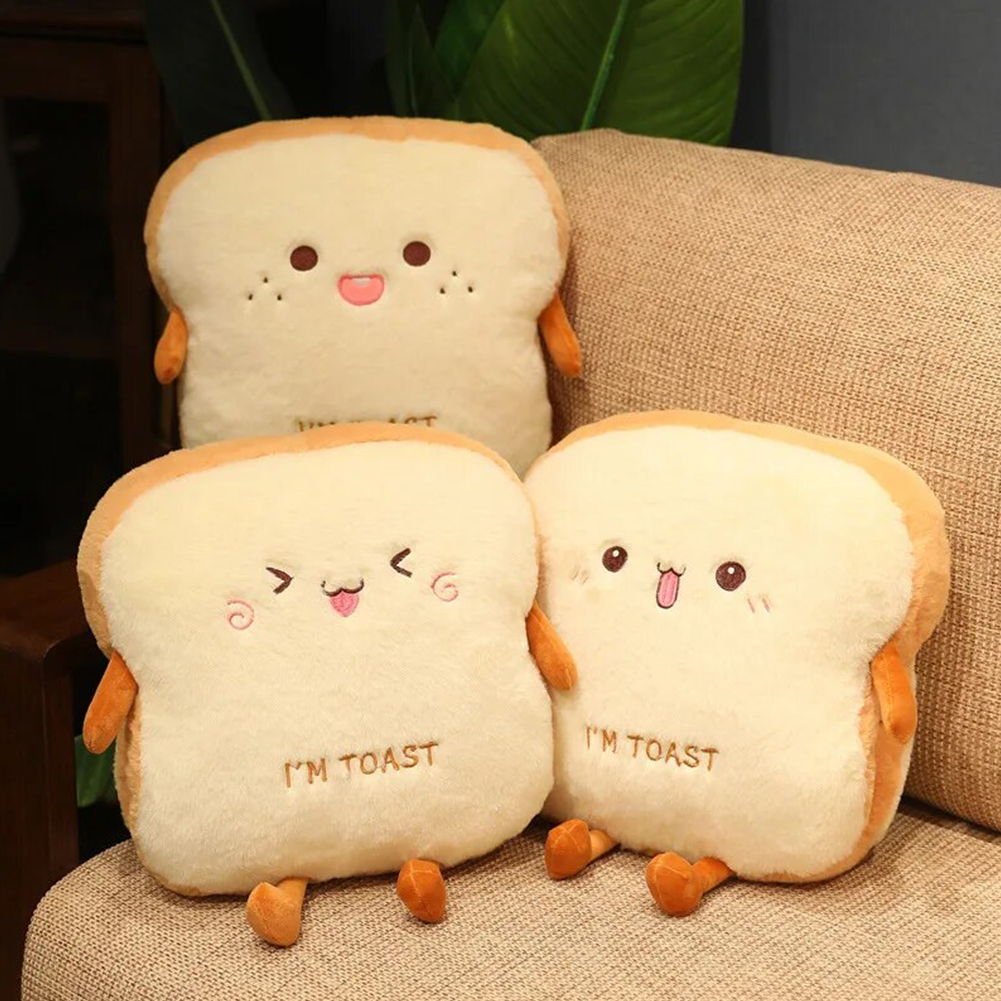 Bread Pillow Cute Simulation Food Toast